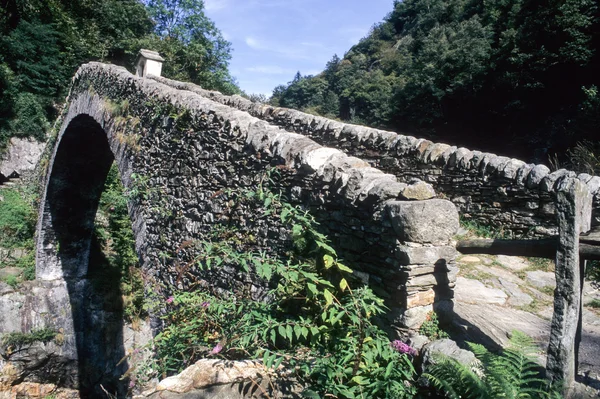 Il ponte romano di Intrania — Foto Stock