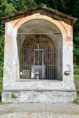 Old little chapel at Sacro Monte clipart