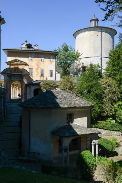 Sacro Monte van Varallo heilige berg — Stockfoto