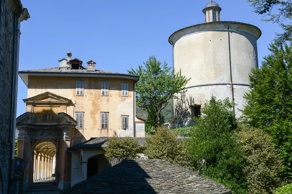 Sacro Monte van Varallo heilige berg — Stockfoto