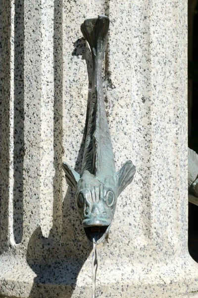 Bella fontana al Sacro Monte — Foto Stock