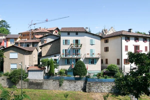 Houses at the village of Montagnola — Stock Photo, Image