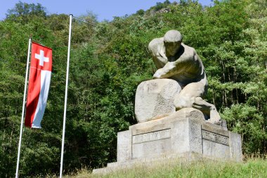 Giornico, büyük taşlar Muharebesi Anıtı