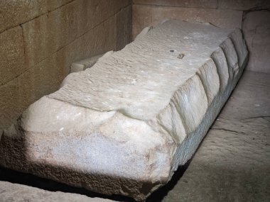 Etiyopya 'daki Axum' daki ana çelik sahasının mezarı.