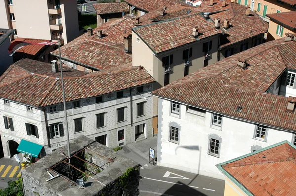 Vue d'ensemble de la ville de Mendrisio — Photo