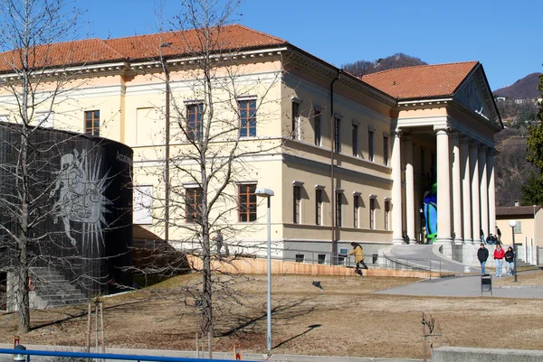 Mendrisio Swit İtalyan kısmında üniversitede mimarlık — Stok fotoğraf
