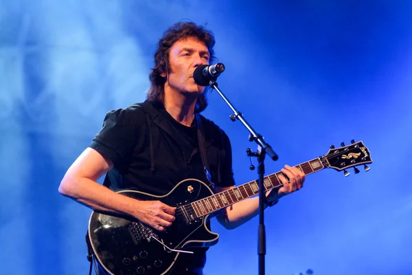 Concierto del guitarrista Steve Hackett — Foto de Stock