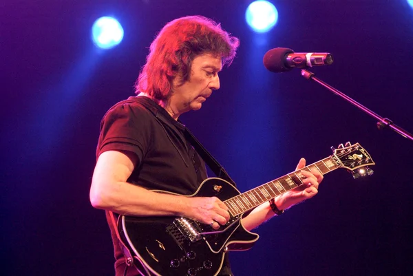 Concerto do guitarrista Steve Hackett — Fotografia de Stock