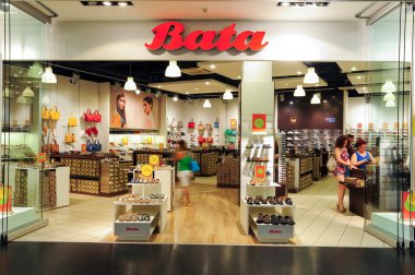 Bata moda Ayakkabı mağazası iç