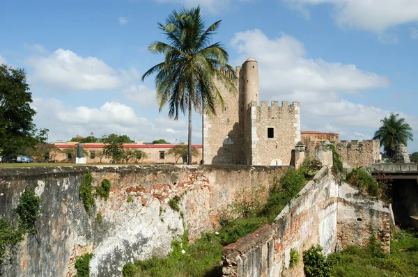 Pałac Diego Columbus (alcazar) w Santo Domingo — Zdjęcie stockowe