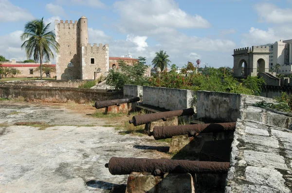 Pałac Diego Columbus (alcazar) w Santo Domingo — Zdjęcie stockowe