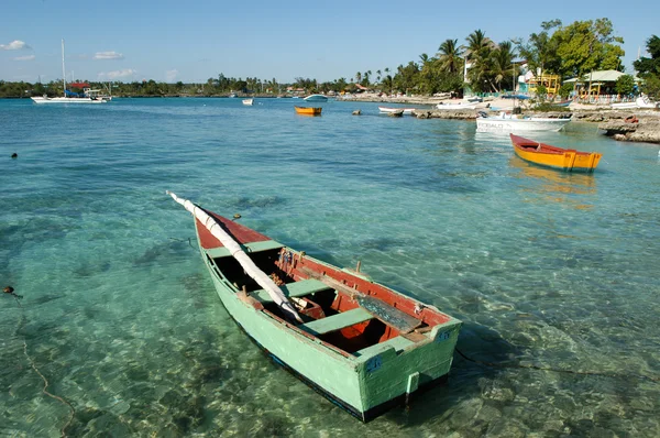 The coast at Bayahibe on Dominican Republic — Stock Photo, Image