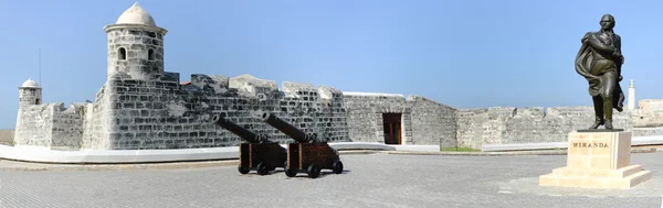 Schloss san salvador de la punta in havana — Stockfoto