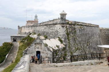el morro Kalesi ile arka Havana'da şehir