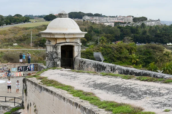 キューバのハバナで El Morro の城 — ストック写真