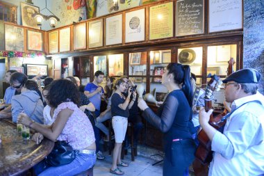Eski Havana, Küba La Bodeguita del Medio restoran