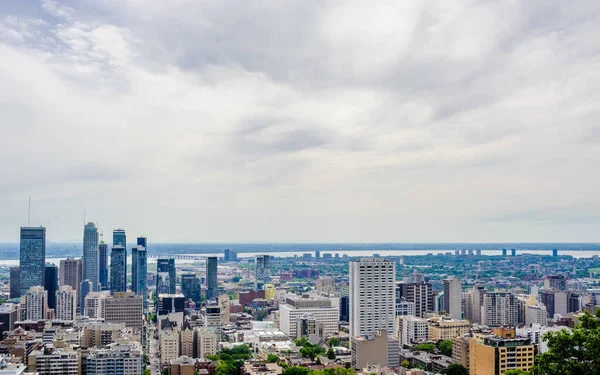 Montreal Kanada Juni 2018 Ein Teil Der Dicht Besiedelten Innenstadt — Stockfoto