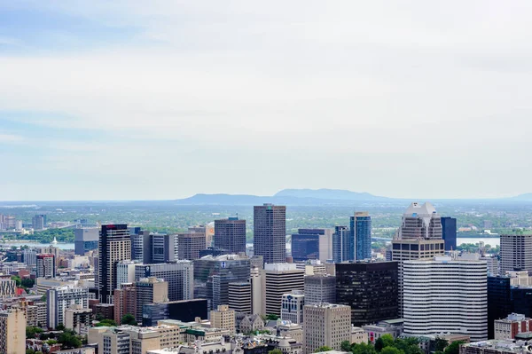 Montreal Kanada Juni 2018 Ein Teil Der Innenstadt Und Die — Stockfoto