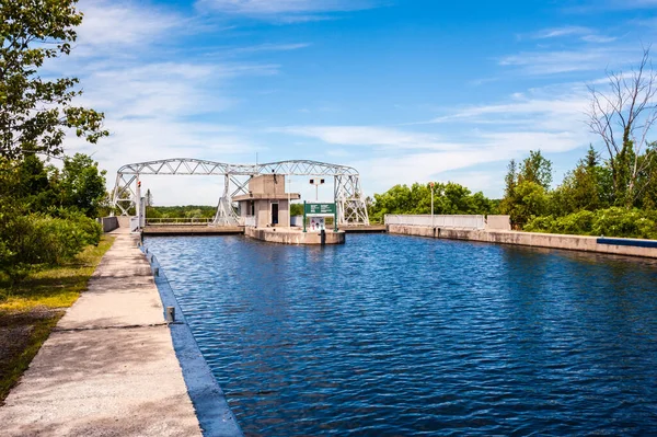 Kawartha Lakes Ontario Canada June 2018 Trent Severn Waterway Canal — Stock Photo, Image
