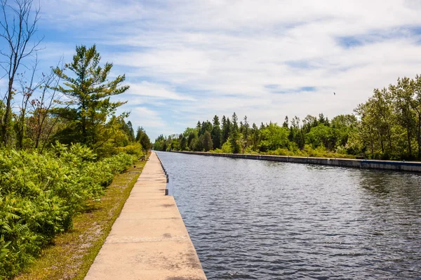 Kawartha Lakes Ontario Canadá Junio 2018 Canal Vía Navegable Trent —  Fotos de Stock