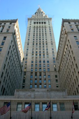 Kule dış hatlar terminali Cleveland Ohio ABD
