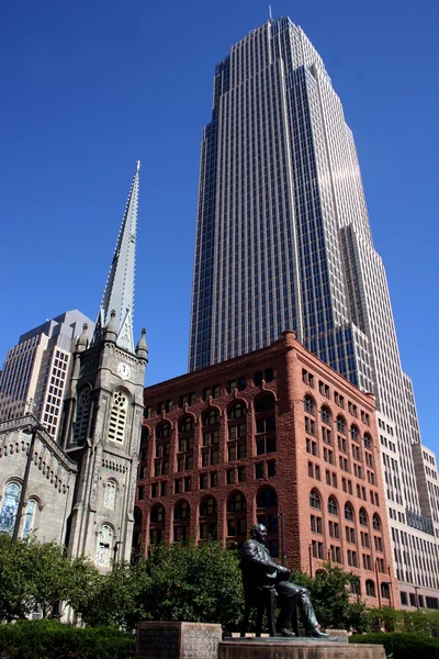 Uzun boylu ofis binaları Cleveland, Ohio ABD