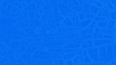 Şehir manzaralı mavi arkaplan. 3d oluşturma