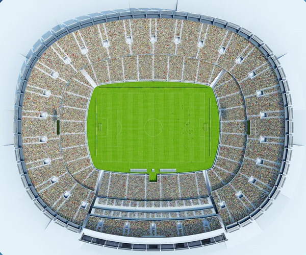 Futbol Stadyumu. Üstten Görünüm