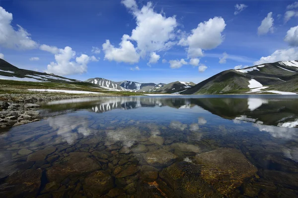 Near-Polar Ural, Lake Patok — Stock Photo, Image