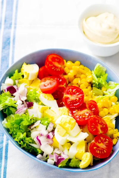 Ensalada de Cobb vegetariana . —  Fotos de Stock