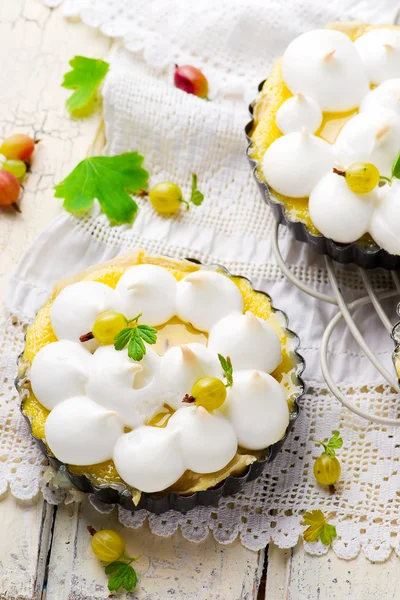 Crostata con un'uva spina — Foto Stock