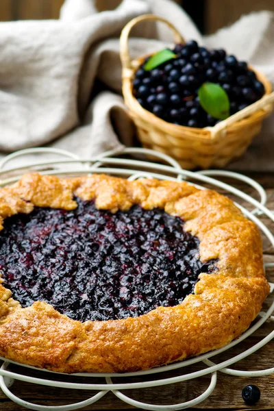 Gallet con arándano. estilo rústico — Foto de Stock