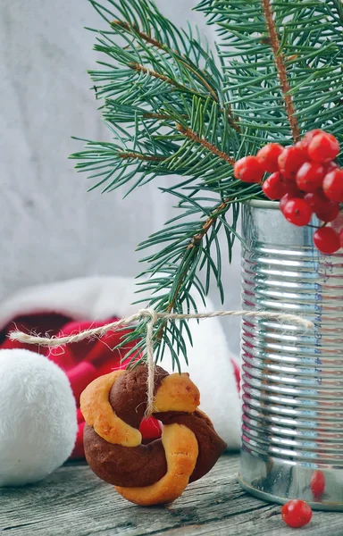 Galletas tradicionales de Navidad — Foto de Stock