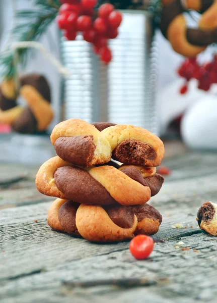 伝統的なクリスマスのクッキー — ストック写真