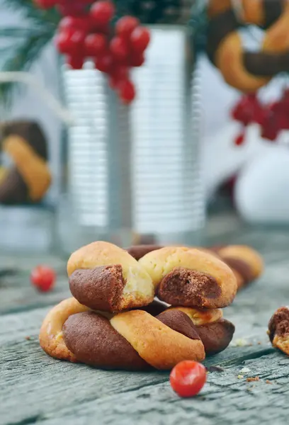 Galletas tradicionales de Navidad — Foto de Stock