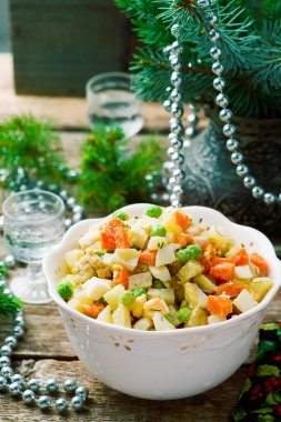 Karışık Olivier, Rus salatası