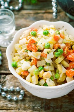 Karışık Olivier, Rus salatası