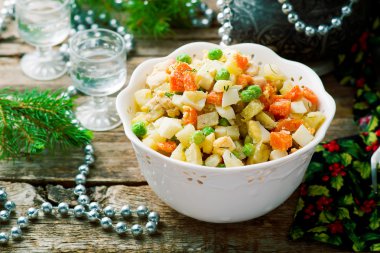 Karışık Olivier, Rus salatası