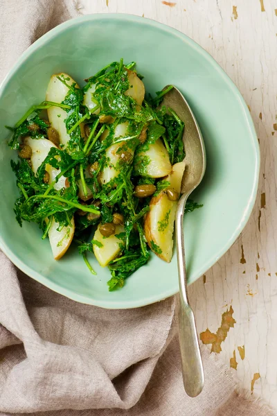 Insalata calda di patate — Foto Stock