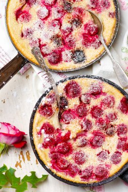 Kiraz ile Clafoutis. Stil.