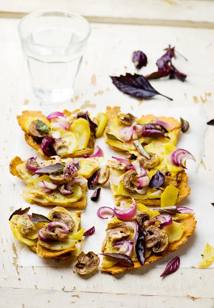 Nohut unu gözleme yeni patates ile