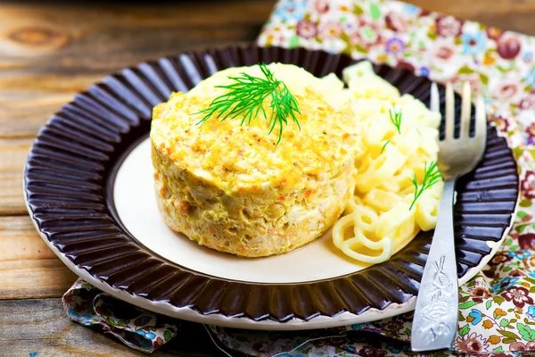 Soufflé de pollo — Foto de Stock