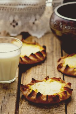 kalitka, geleneksel Rus patates pastası 