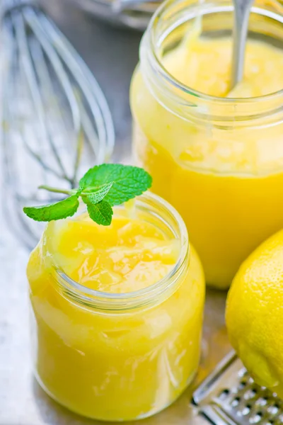 La cuajada de limón — Foto de Stock