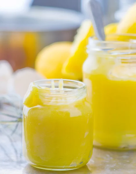 Lemon curd — Zdjęcie stockowe