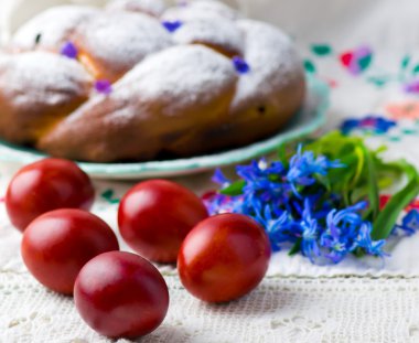  Paskalya renkli yumurtalar