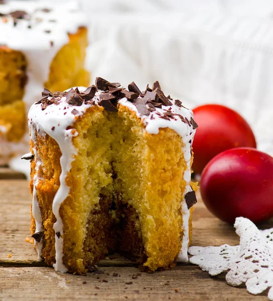 Pastel de Pascua kulich — Foto de Stock