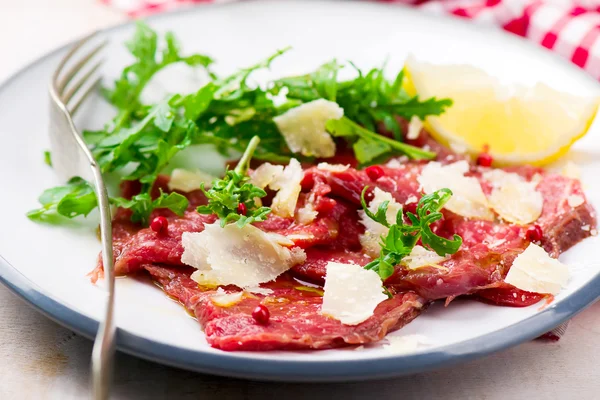 Carpaccio from veal. — Stock Photo, Image