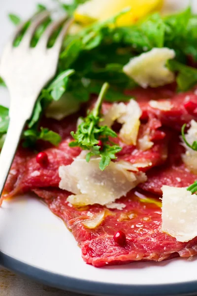 Carpaccio from veal. — Stock Photo, Image