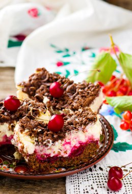 Placek, geleneksel Ukrayna pasta. 